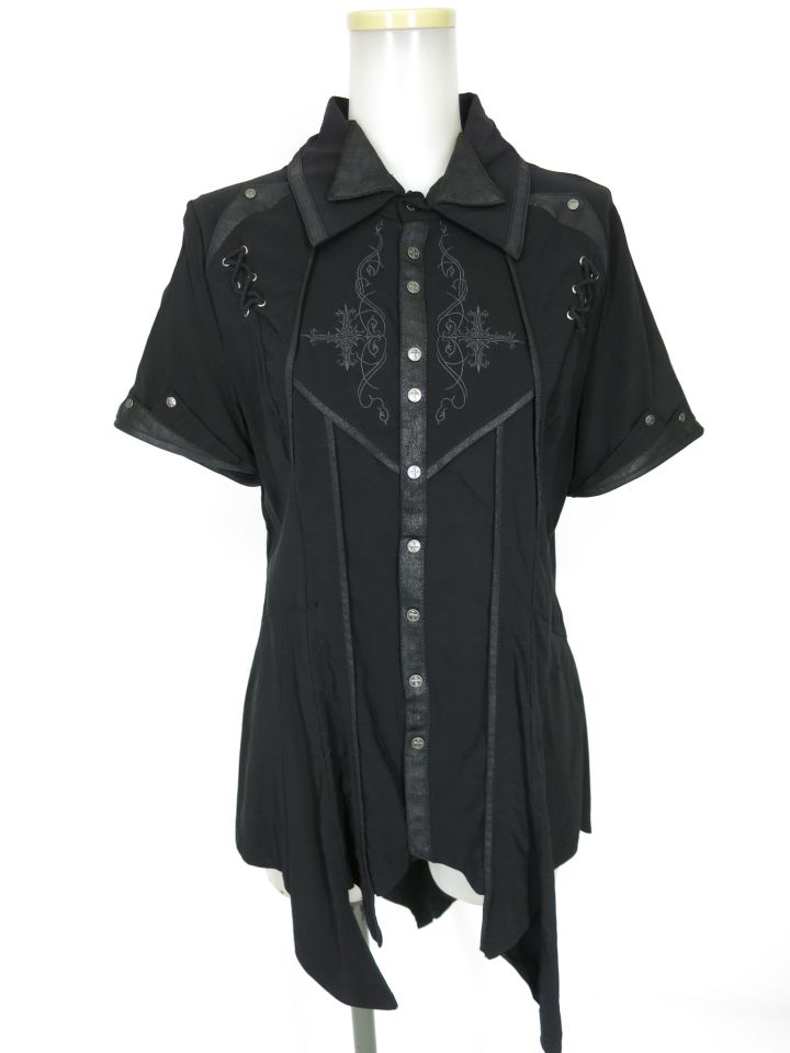 Ozz Croce 刺繍入り半袖ブラウス