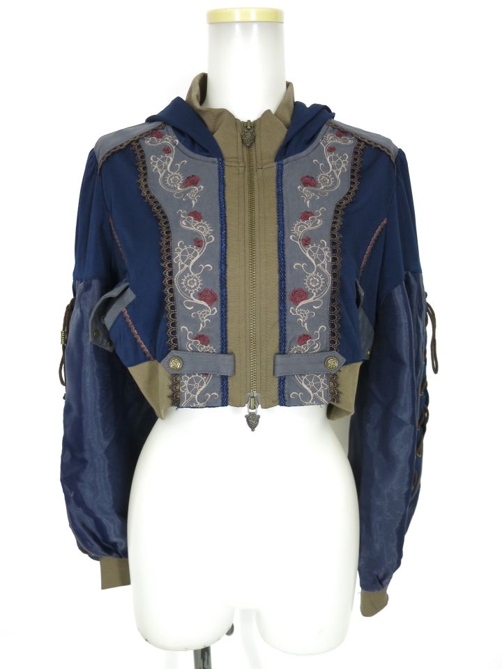 OZZ ONESTE デビルフード バルーン袖パーカー