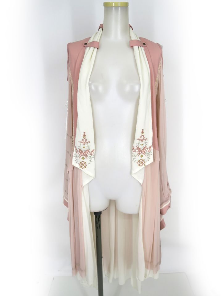 OZZ ONESTE 肩開き着物袖ロングカーディガン