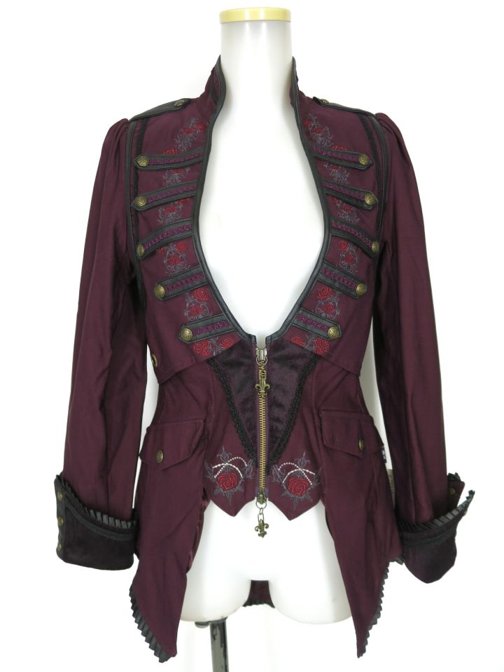 OZZ ANGELO Curios Perfume ナポレオンロングジャケット