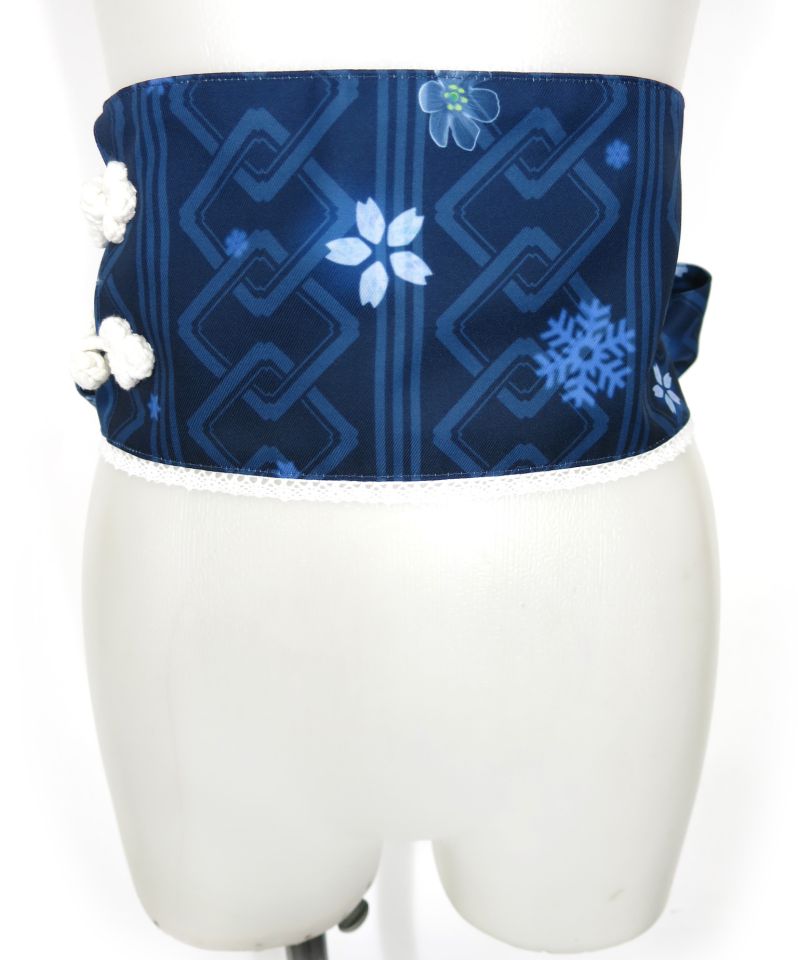 gouk雅 着物帯風カマーバンド