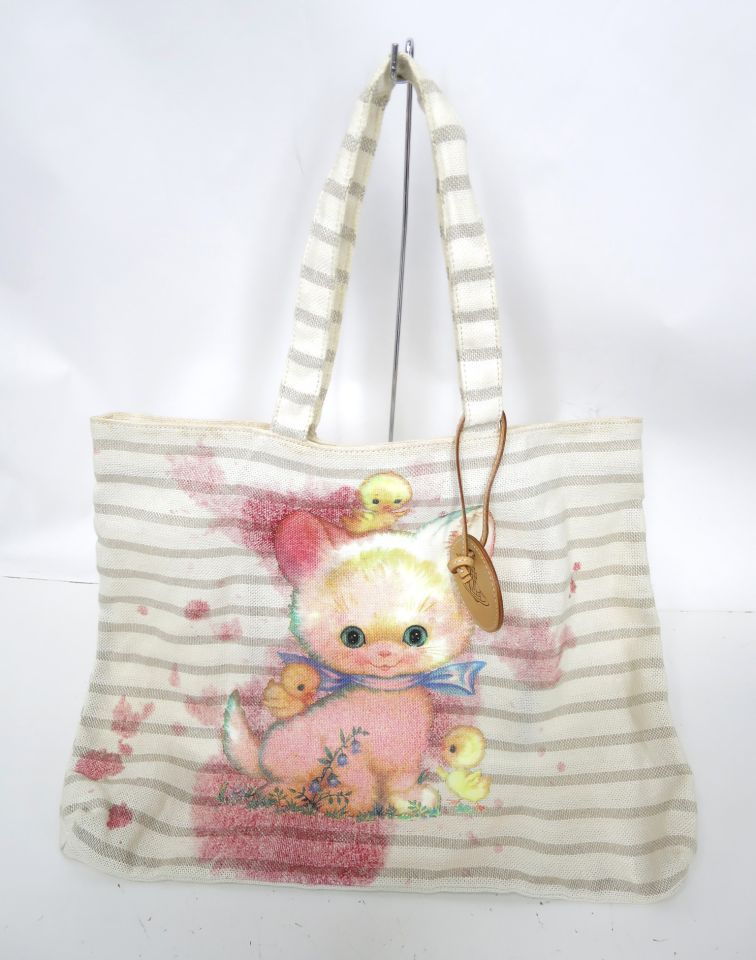 Vivienne Westwood 猫プリントトートバッグ