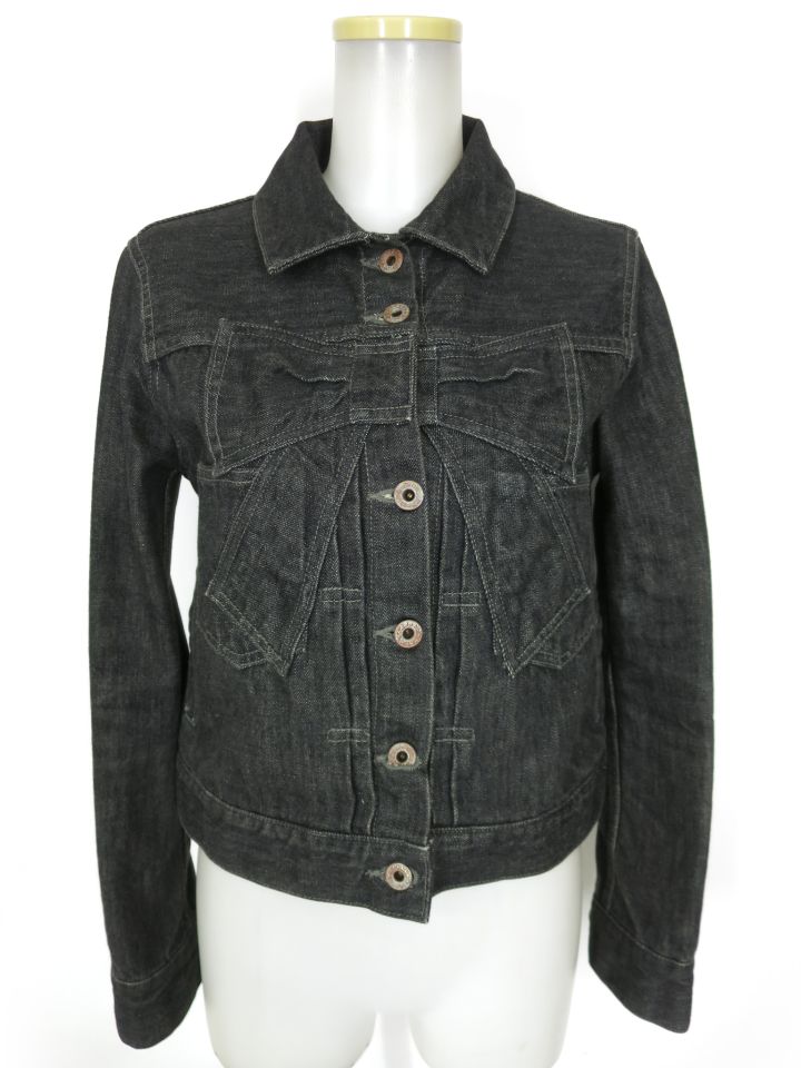 Jane Marple リボンデニムジャケット