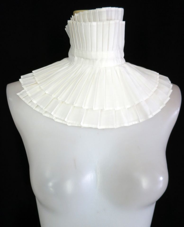 Jane Marple プリーツ付け襟＆カフス