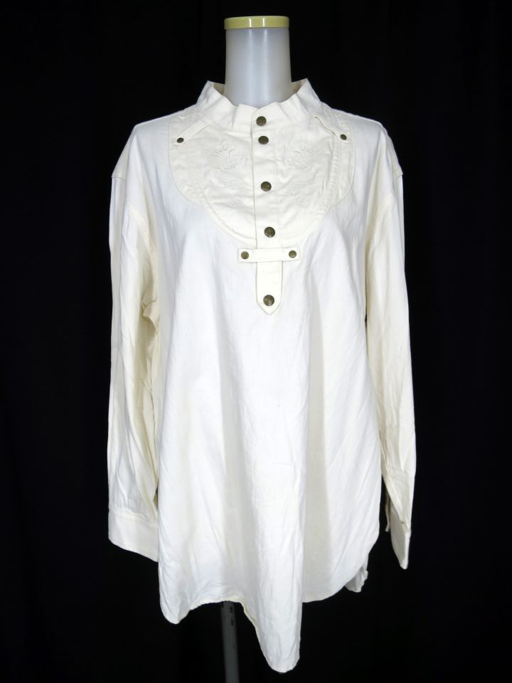 DESORO WORKS by Ozz On 龍刺繍プルオーバーブラウス