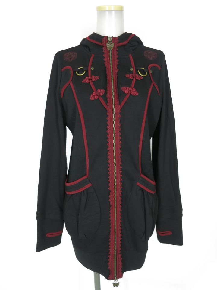 OZZ ONESTE 和チャイナロングパーカー