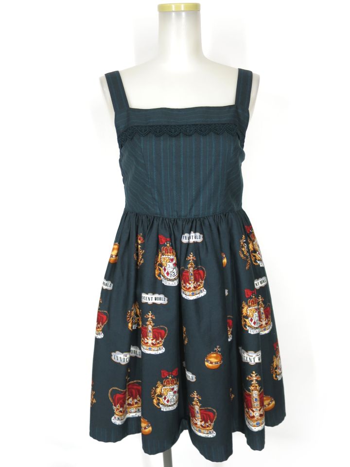 Innocent World クラウンジュエルズコレクションハイウエストジャンパースカート