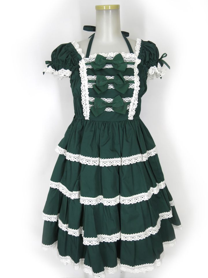 BABY, THE STARS SHINE BRIGHT リボンミルキーシュガージャンパースカート