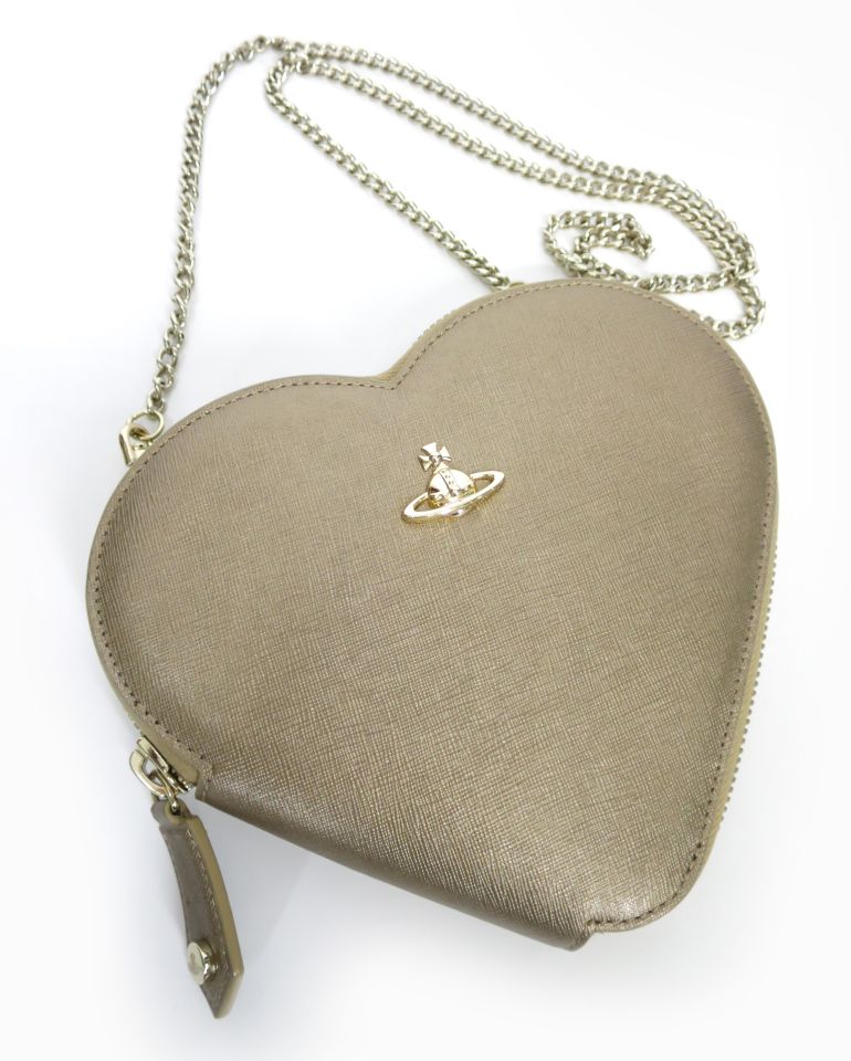 Vivienne Westwood ヴィクトリアニューハートクロスボディバッグ