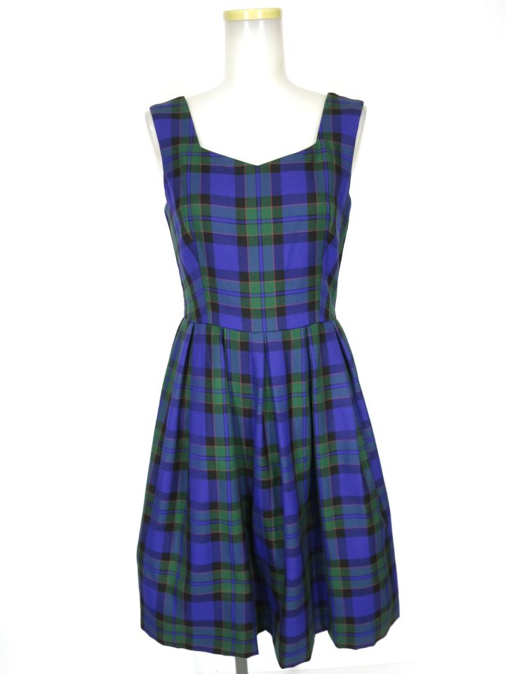 MILK Torte Check ジャンパースカート