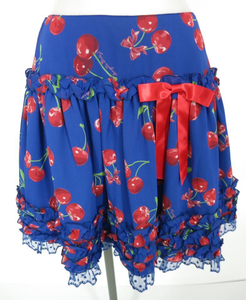 Angelic Pretty ドレンチェリーフリルスカート