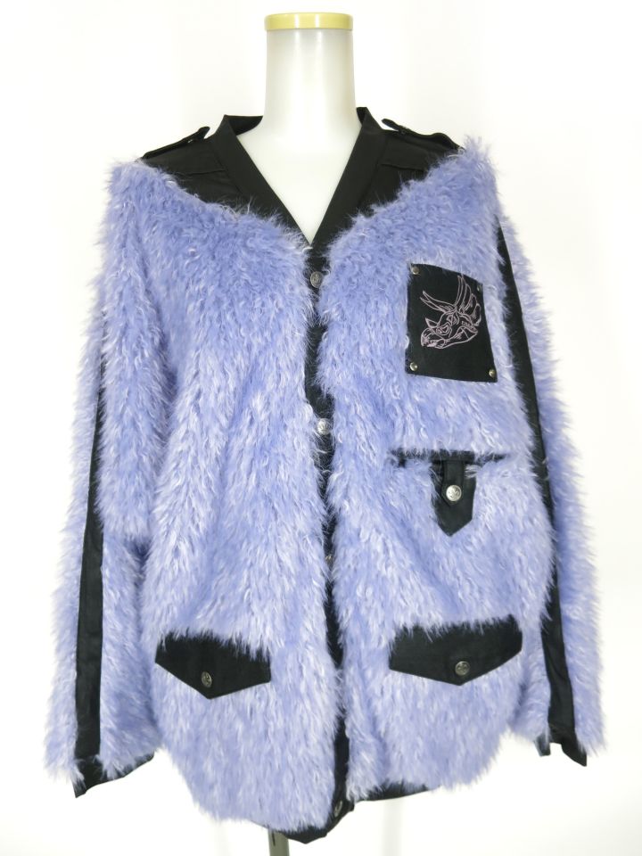 ozz conte フェイクファーブルゾン