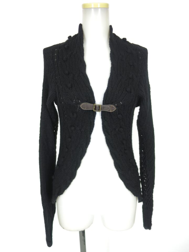 Jean Paul GAULTIER ベルトデザインニットカーディガン