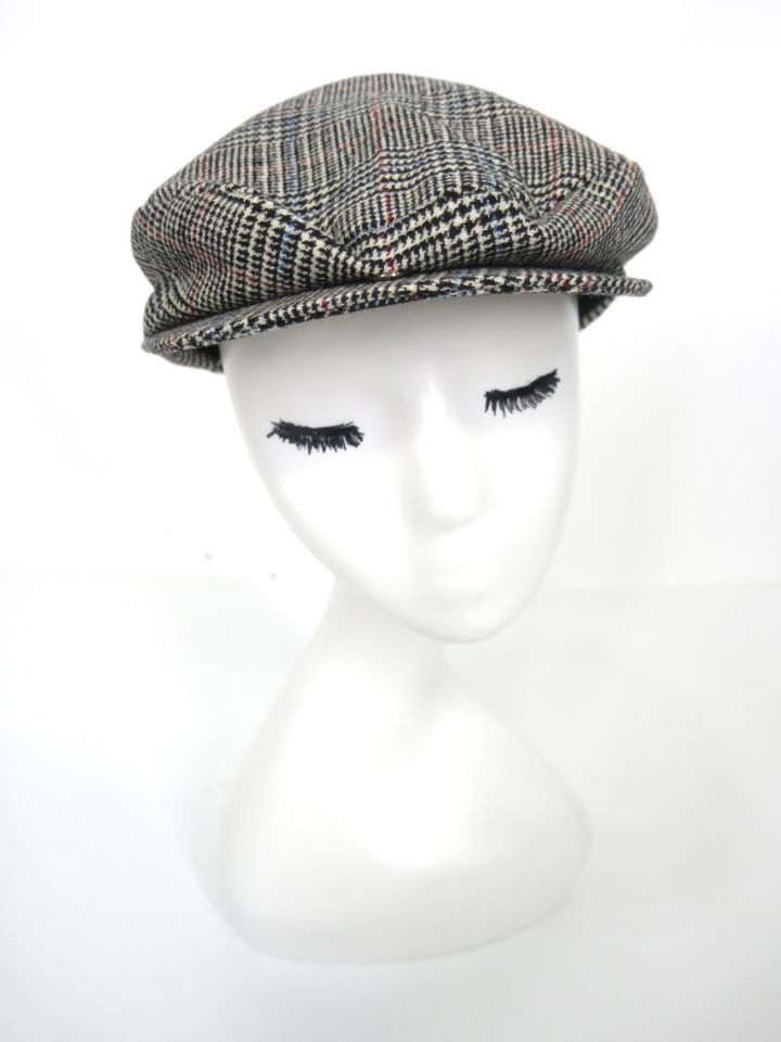 Jean Paul GAULTIER FEMME グレンチェック柄ハンチング