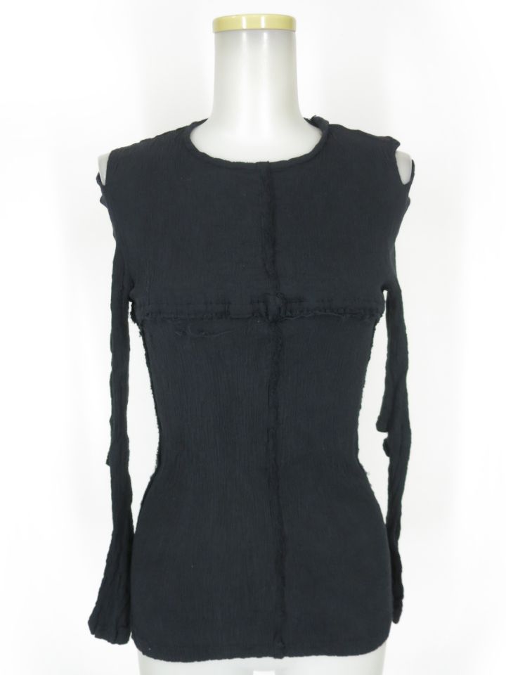 alice auaa 楊柳ガーゼ長袖カットソー