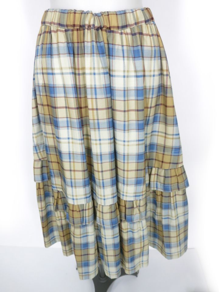 Jane Marple Dans Le Salon チェック柄スカート