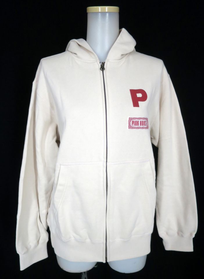 PINK HOUSE ダッフル＆セーターテディプリントパーカー