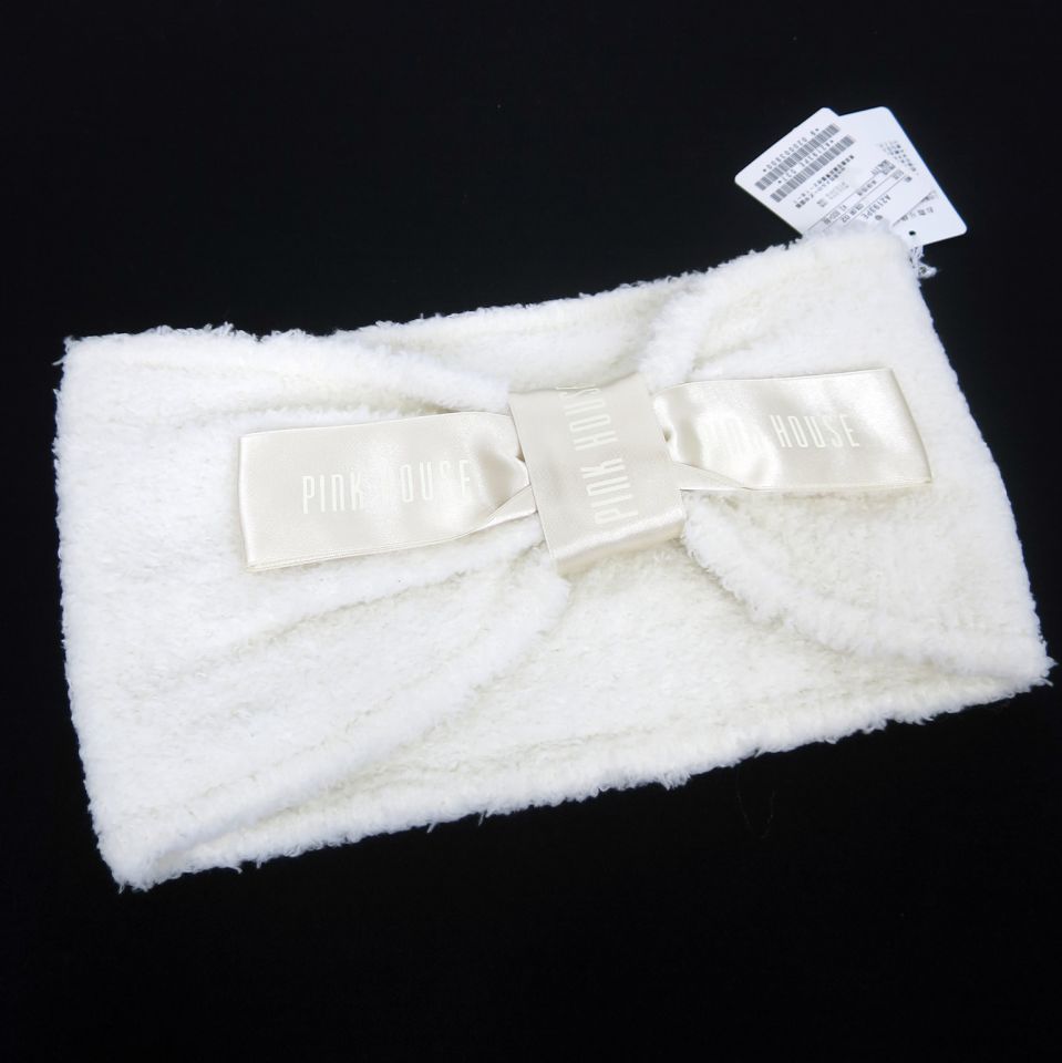 PINK HOUSE パイルヘアバンド