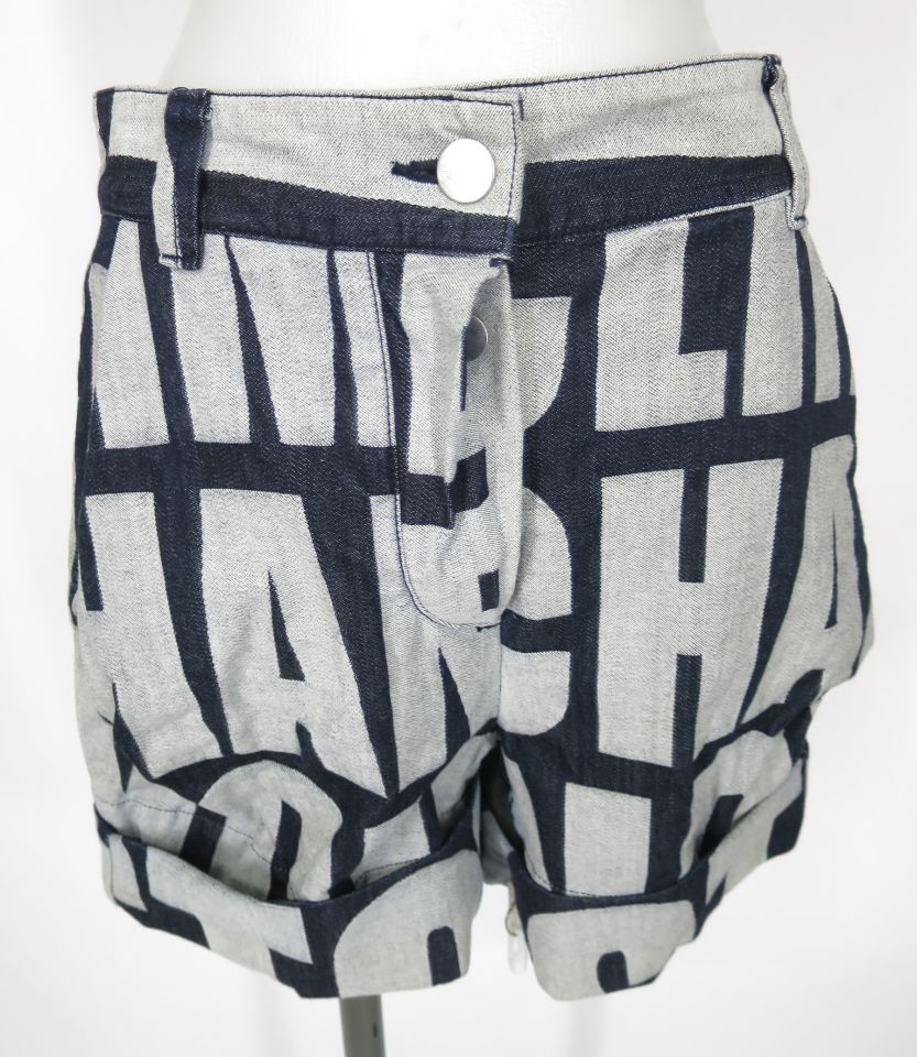 Vivienne Westwood RED LABEL CH... 英字柄デニムショートパンツ