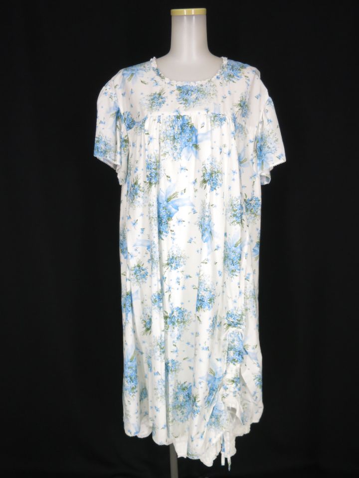 PINK HOUSE ブルースター柄ワンピース