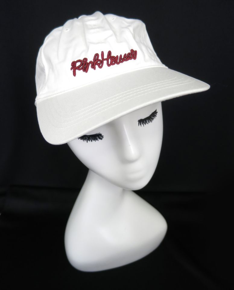 PINK HOUSE ロゴ刺繍キャップ