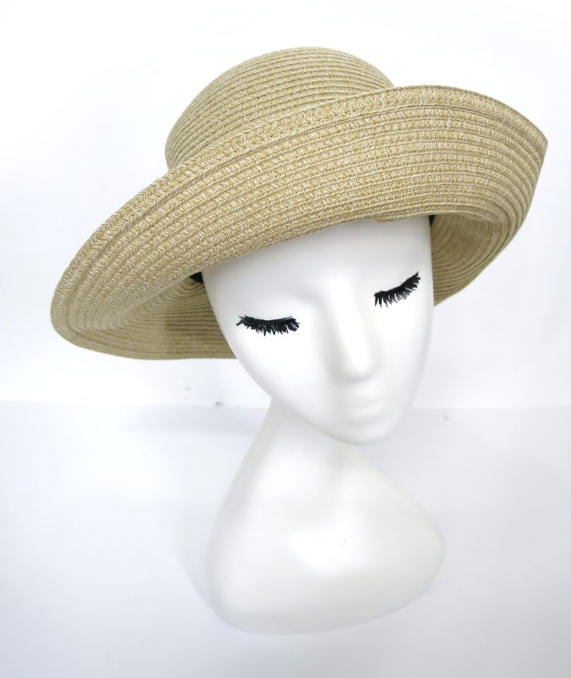 PINK HOUSE リボンストローハット