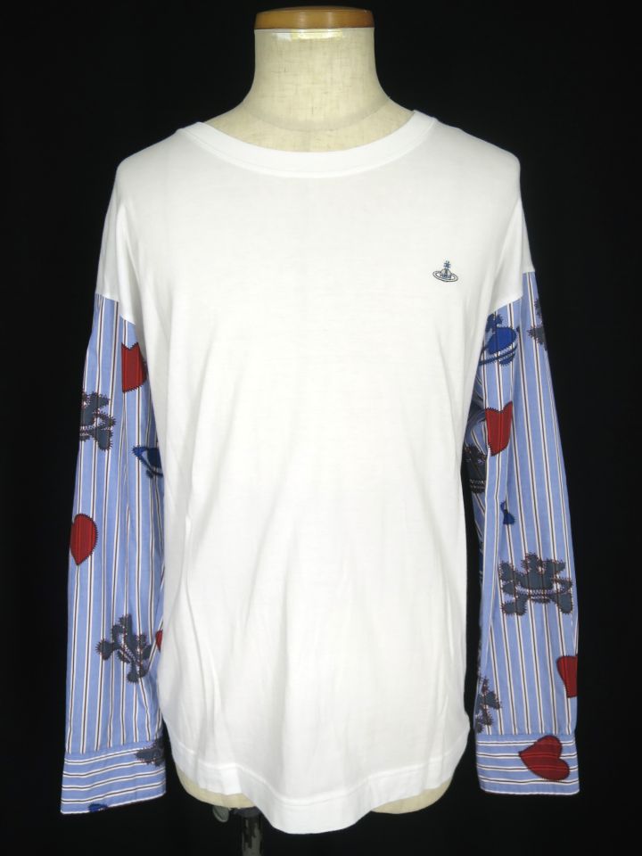 Vivienne Westwood MAN プルオーバー ミックストップ シャツ