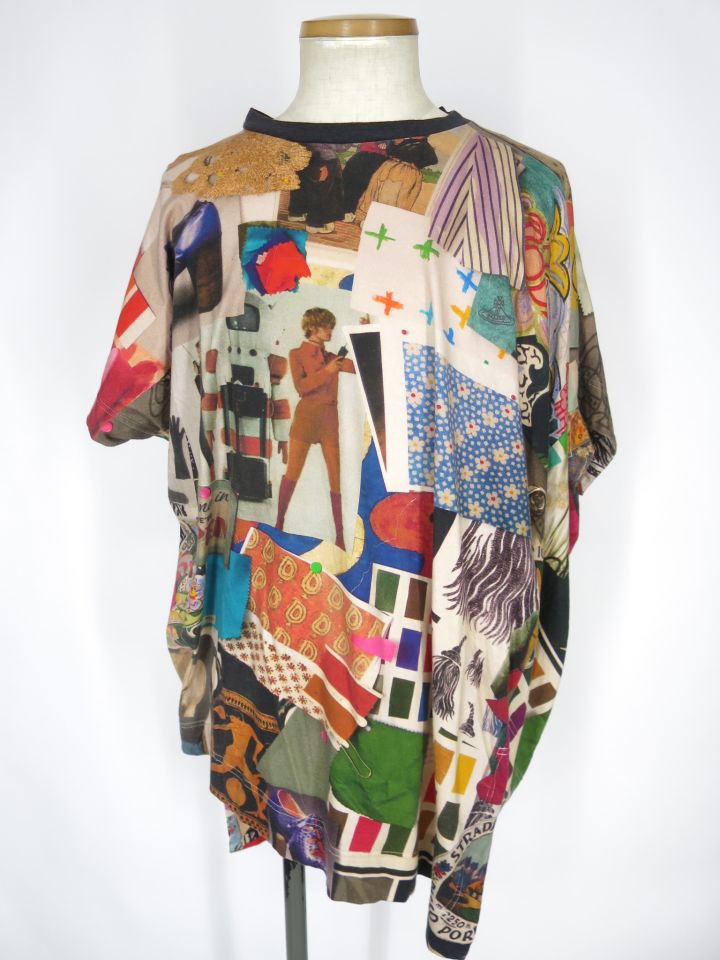 Vivienne Westwood MAN MOODBOARD PRINT ウィンドTシャツ