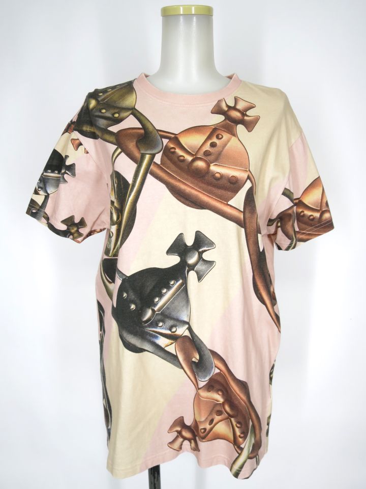 Vivienne Westwood ORB CHAIN柄Tシャツ