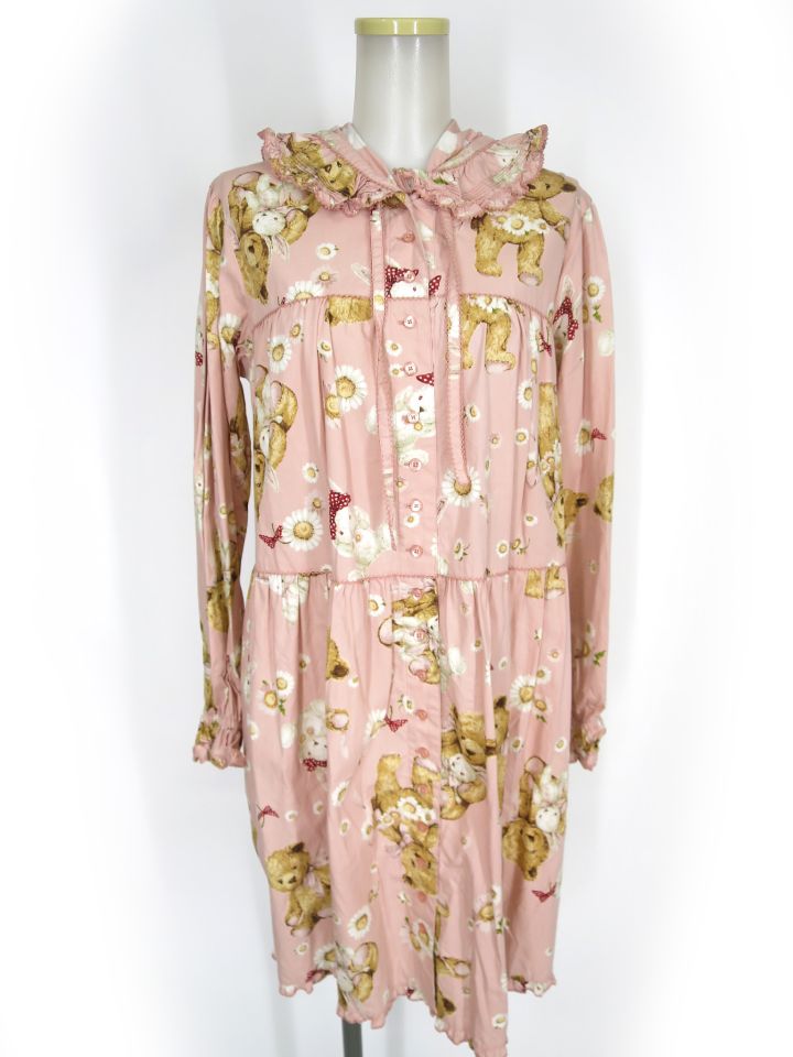 PINK HOUSE ひな菊ロンドプリントチュニックブラウス