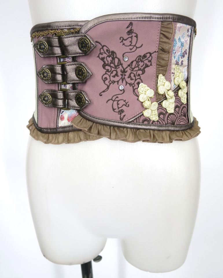 OZZ ONESTE 蝶鱗ベルトコルセット