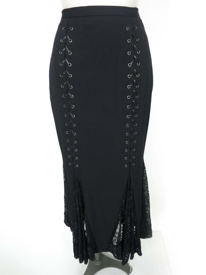 alice auaa レース切替マーメイドロングスカート