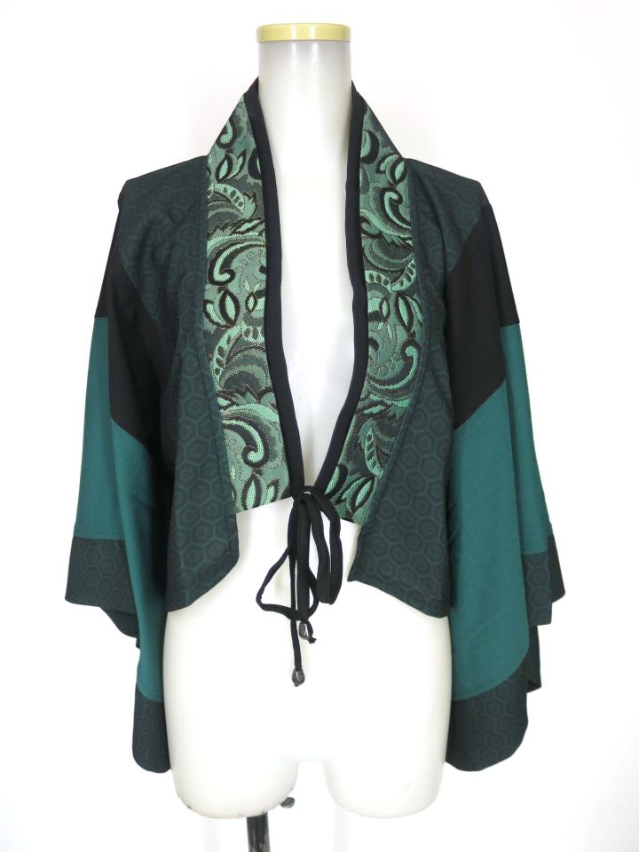 Qutie Frash ショート着物カーディガン