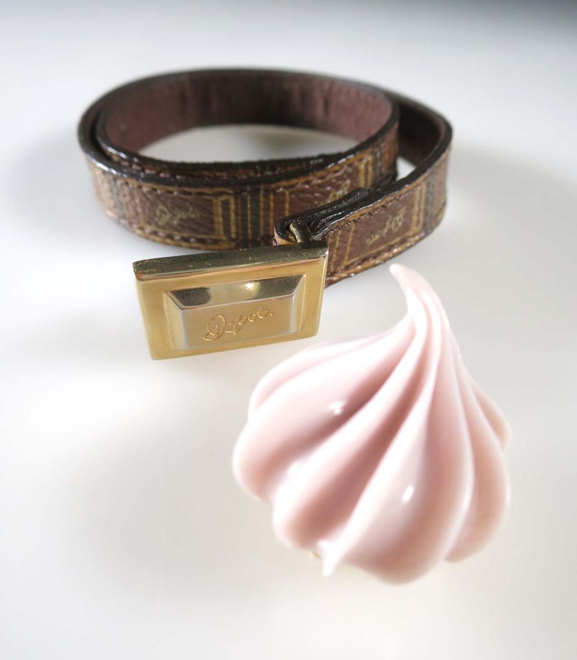 Q-pot. チョコレートダブルラップ ブレスレット＋ホイップチャーム