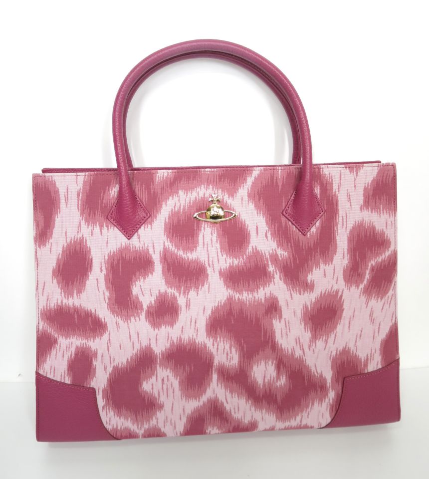 Vivienne Westwood レオパード プレーンバッグ
