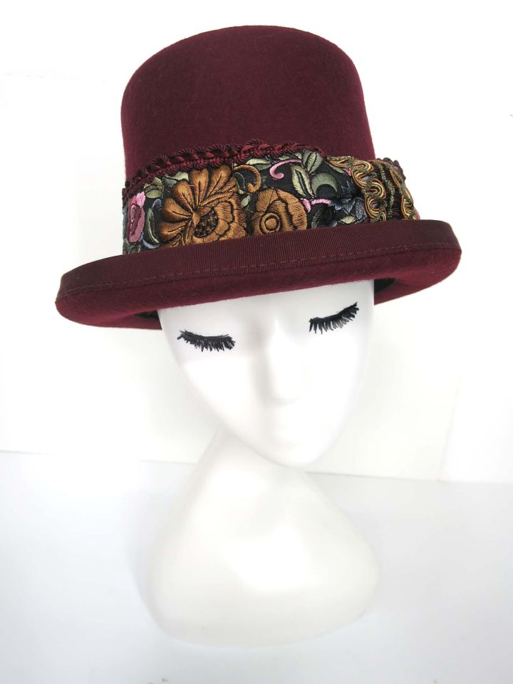 corgi-corgi リボンシルクハット