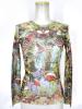 Jean Paul GAULTIER FEMME 楽園柄パワーネット長袖カットソー