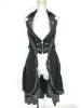 OZZ ONESTE ストライプ柄ホルターネックコルセットロングベスト