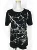 STIGMATA 蜘蛛の巣プリントTシャツ