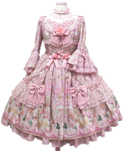 Angelic Pretty Rose Museum Dress