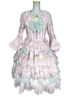 Angelic Pretty Antoinette Decoration Dress set